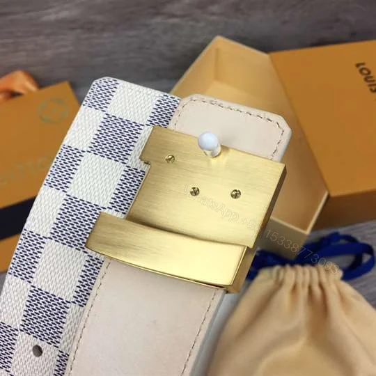 View 6 of LV INITIALES DAMIER BELT – B134