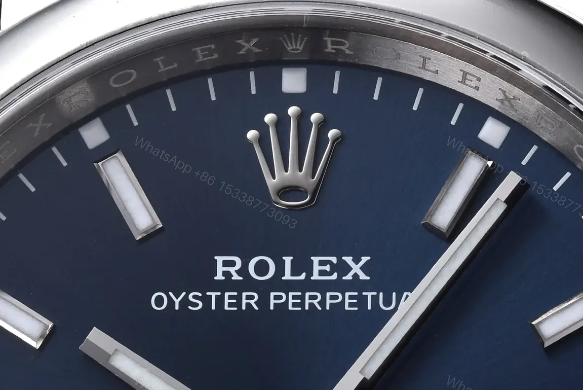 View 3 of Best Rolex Super Clone Oyster Perpetual 36 Bright Blue 126000-0003