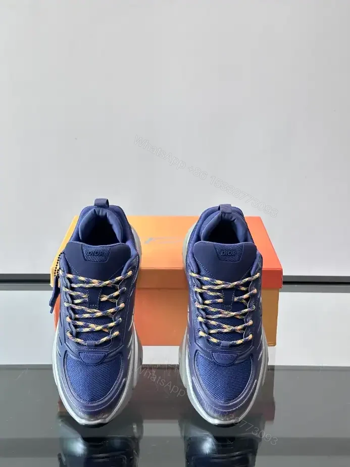 View 3 of DIOR B44 BLADE SNEAKERS GRADIENT BLUE AND SILVER-TONE – CD212
