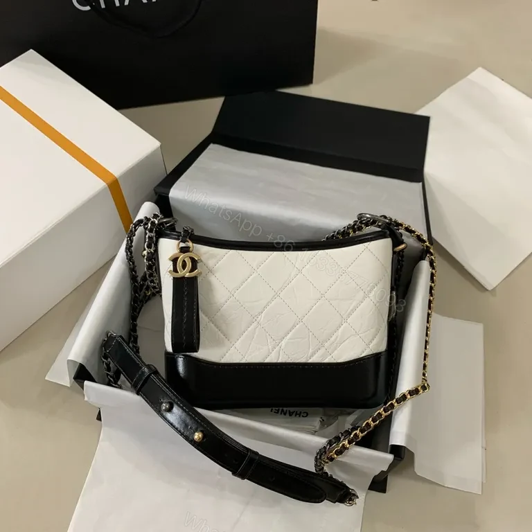 Chanel-Inspired Quilted Two-Tone Shoulder Bag: Everyday Luxury — view 1