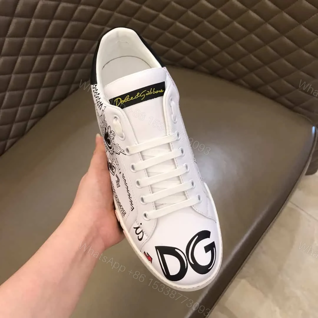 View 7 of DOLCE & GABBANA CALFSKIN NAPPA PORTOFINO SNEAKERS – DG29