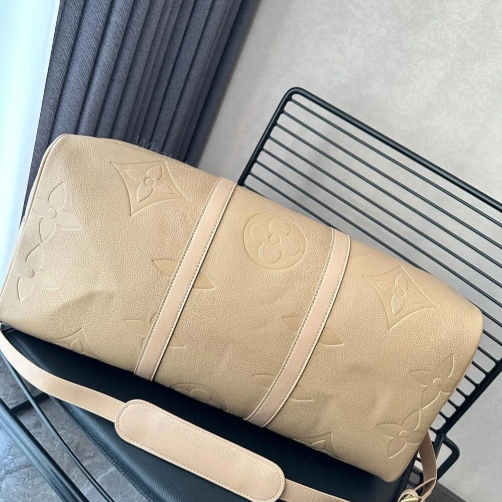 View 4 of Louis Vuitton Keepall 45 Beige 50Cm M46114