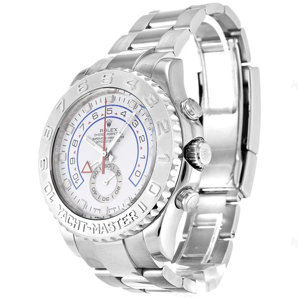 View 2 of Replica Rolex Yacht-Master White Dial 116689