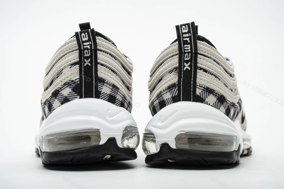 View 5 of Nike Air Max 97 Plaid Light Cream 312834-201