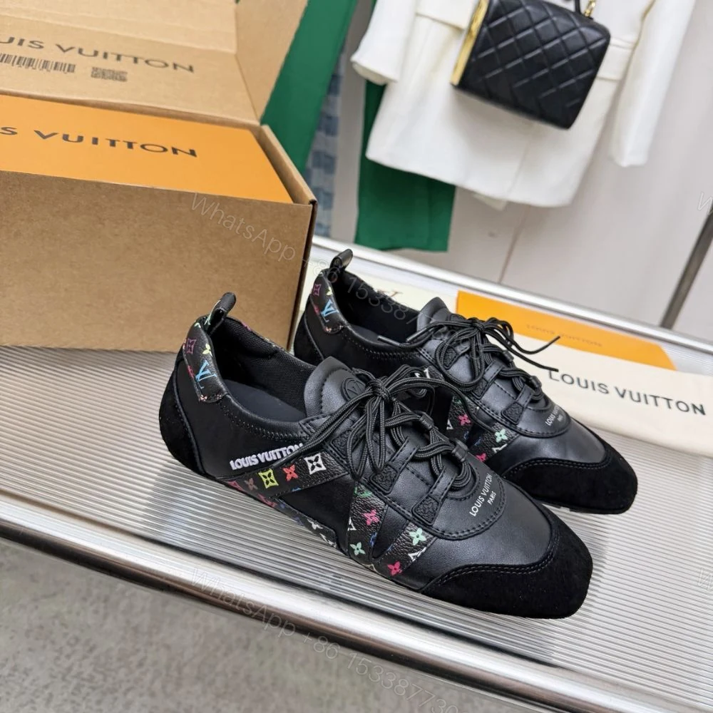 View 2 of Louis Vuitton LV Sneakerina LV TM Black 1AJJTS