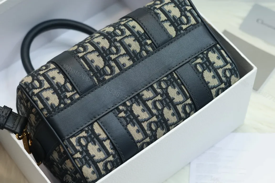 View 9 of Chic Monogram Satchel: Luxury, Structured, All-Day Utility