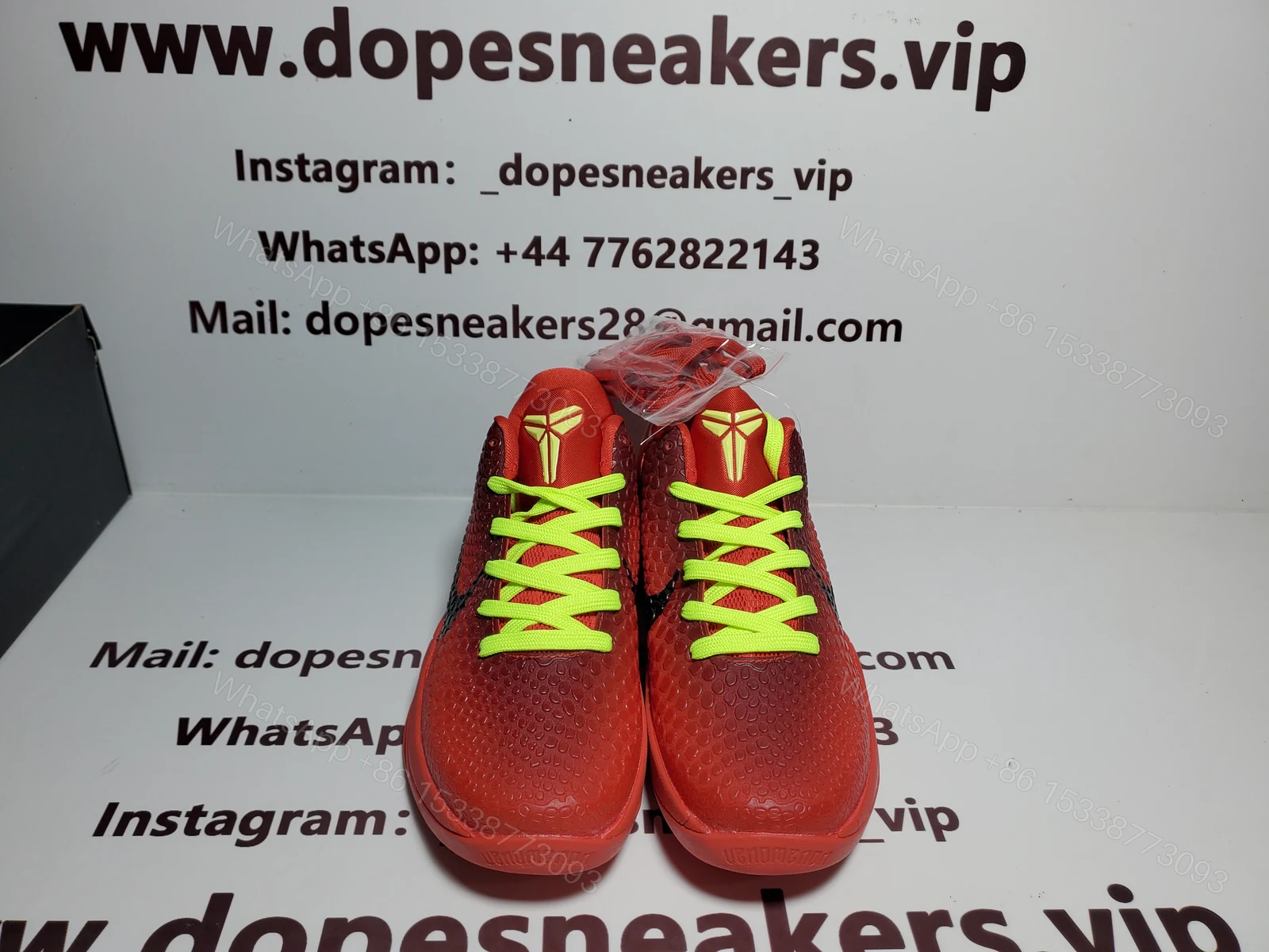 Nike Fake Kobe 6 Protro Reverse Grinch FV4921-600 — view 2