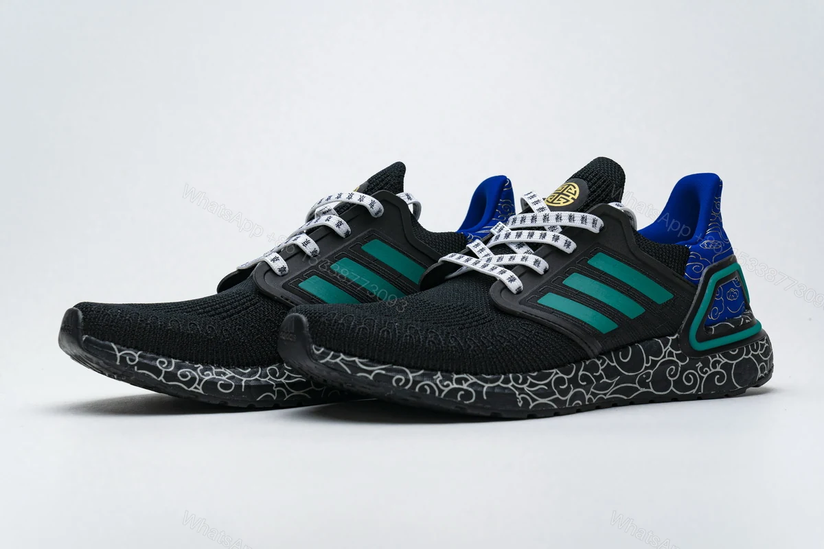 View 4 of Adidas Ultra BOOST 20 Black Glory Green FX8887