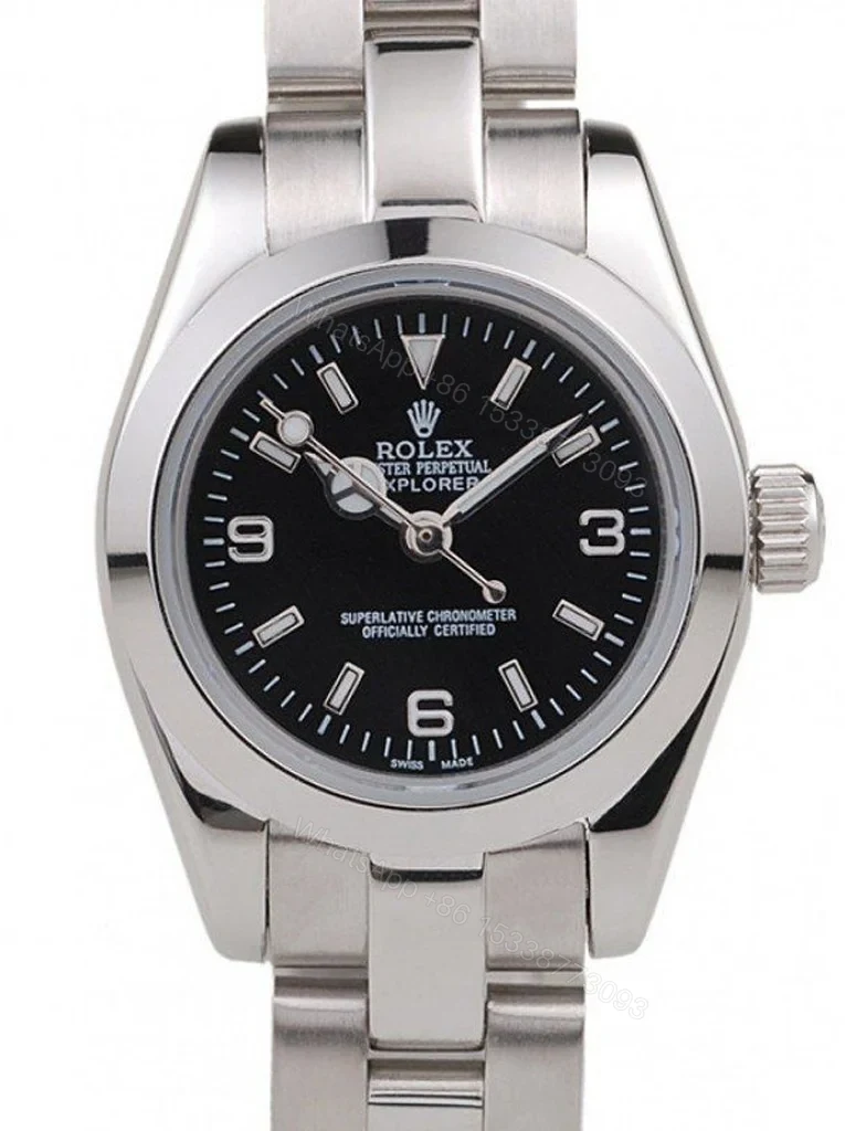 Replica Rolex Explorer Black Dial 98089 — view 1