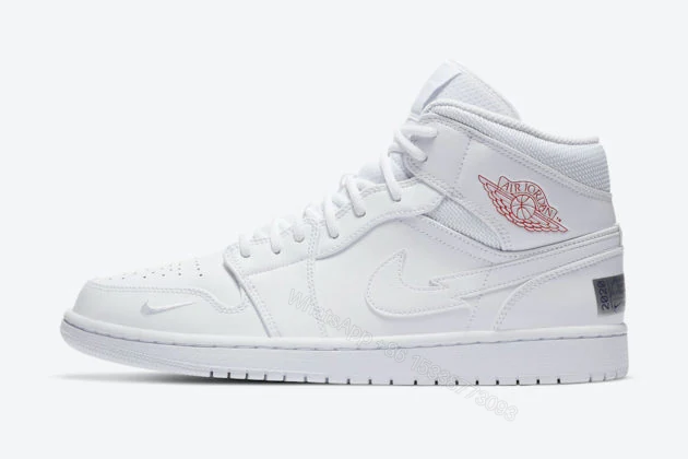Air Jordan 1 Mid SE Nike Swoosh On Tour (2020) CW7589-100 — view 2
