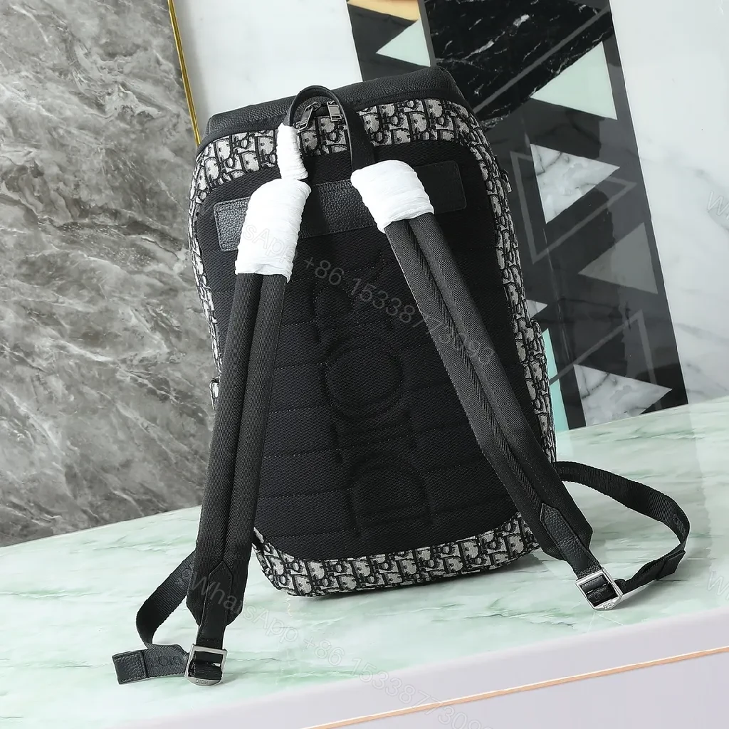 View 9 of Compact Monogram Daypack: Luxe Everyday Carry Backpack