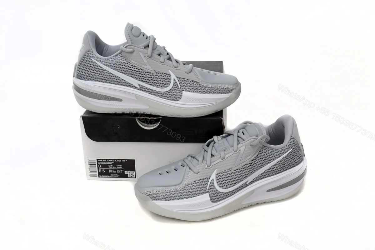 View 3 of Nike Air Zoom G.T. Cut Light Gray DM5039 -003