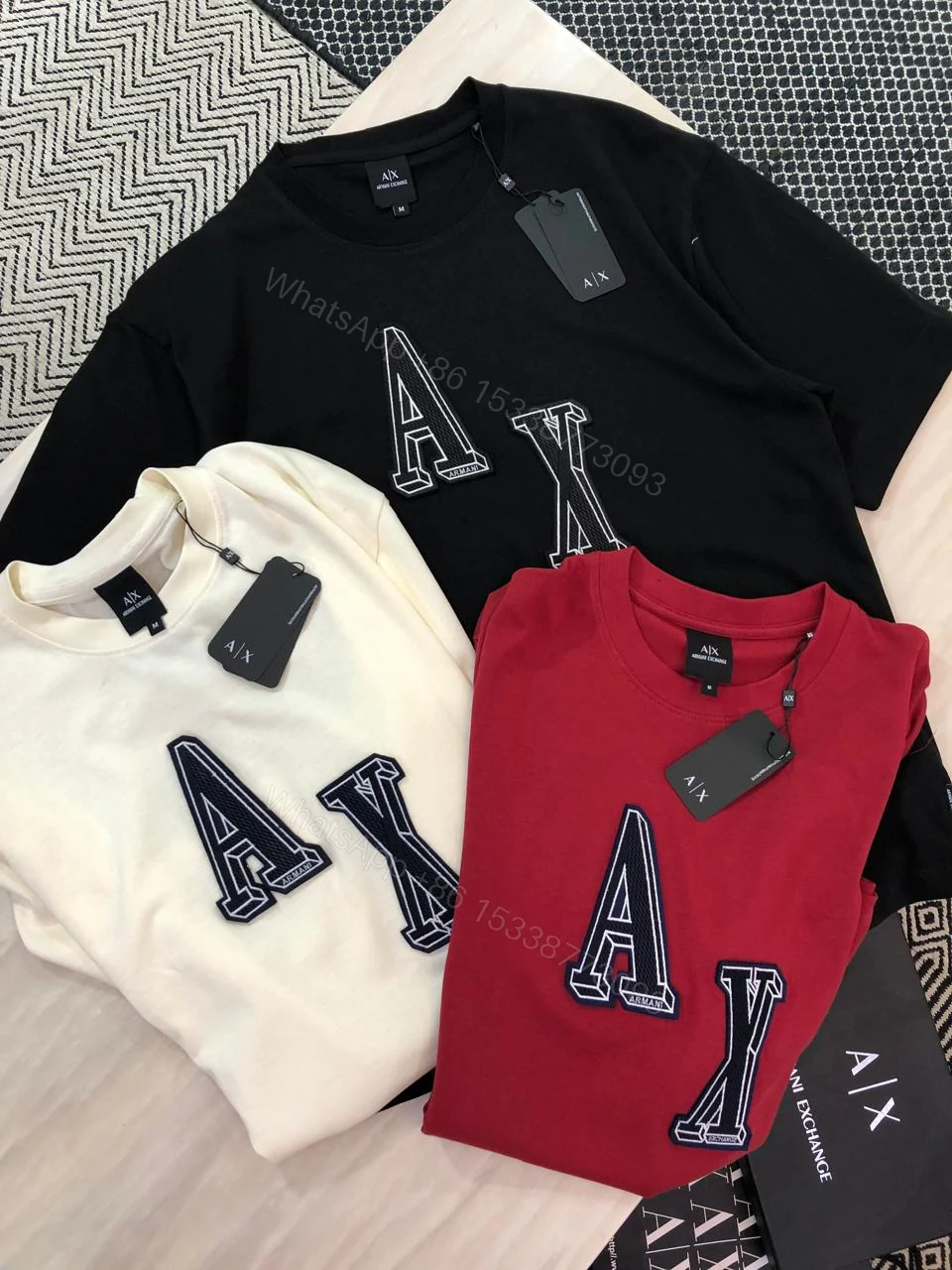 View 6 of FIRST COPY ARMANI IMPORTED COTTON SUMMERWEAR T-SHIRT