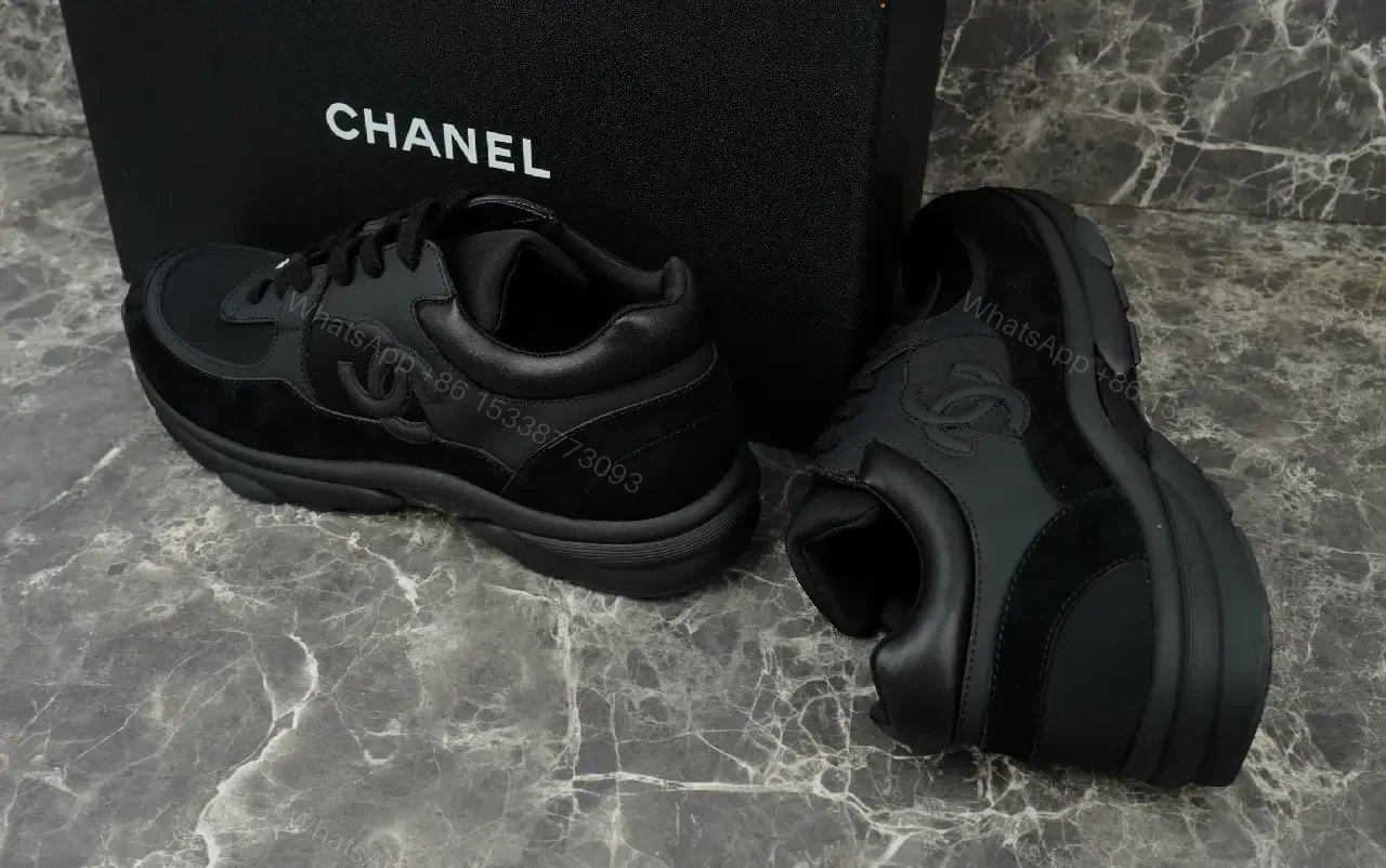 View 9 of Black Nubuck Trainers – Luxe, All‐Day Comfort, Monochrome Edge