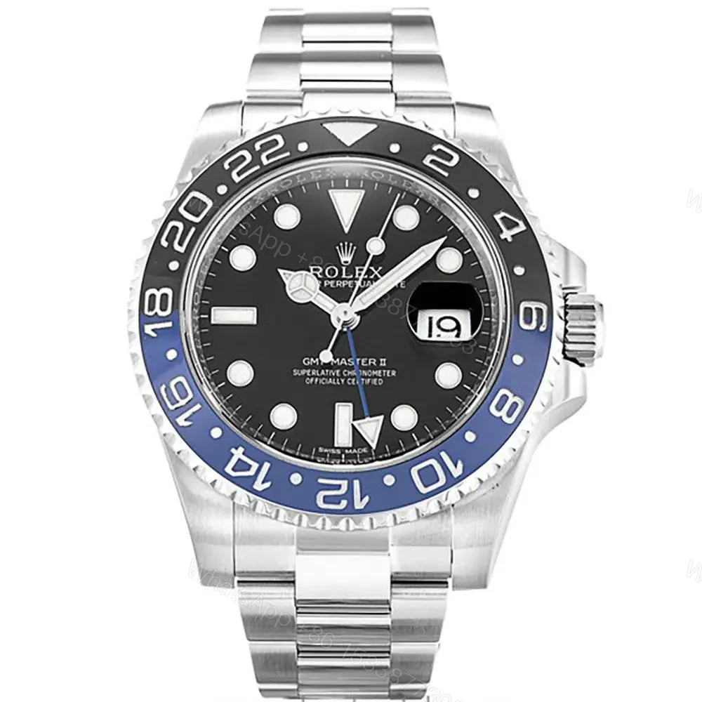 Rolex GMT Master 2 Batman Replica — view 1