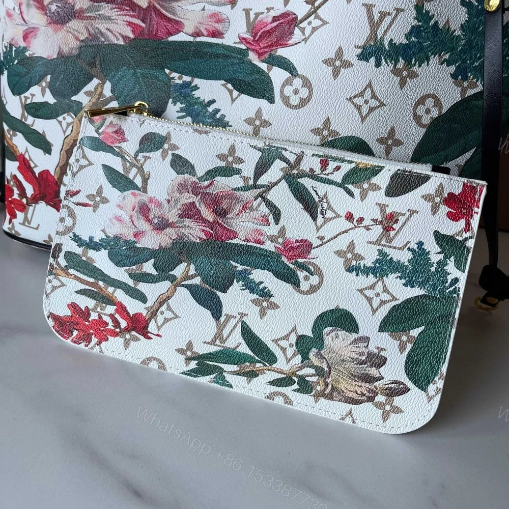 View 6 of Louis Vuitton Neverfull MM Monogram Canvas Dune 32Cm