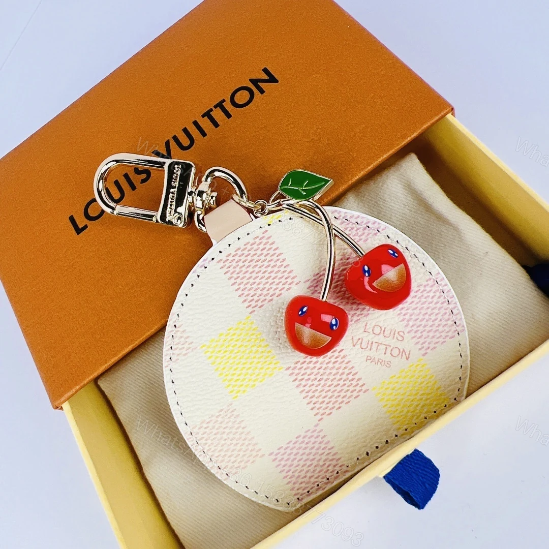 View 6 of Louis Vuitton Cerise And Blooming Flowers Bag Charms