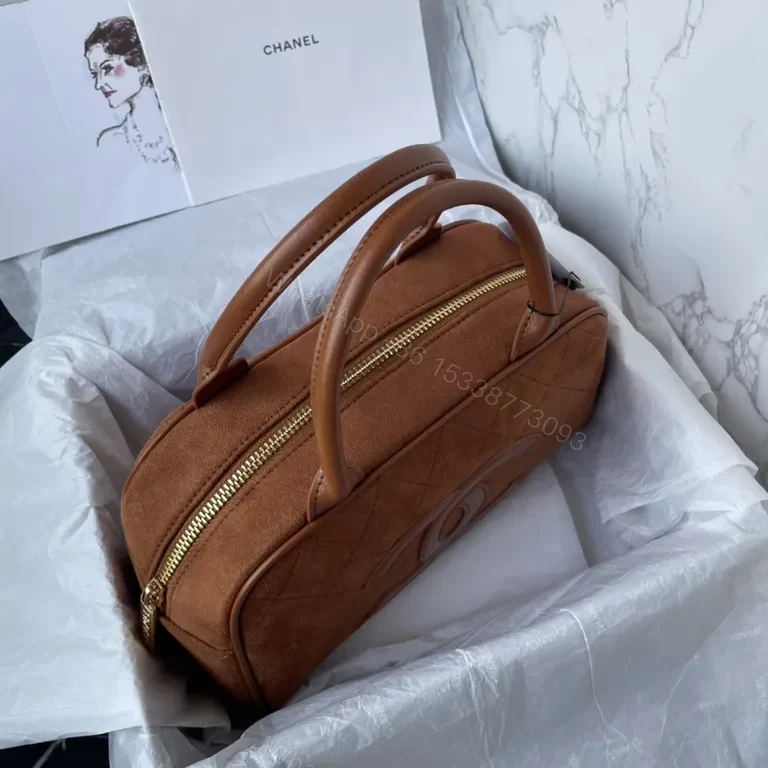 View 6 of Quilted Leather Handbag: Signature Logo, Everyday Luxe