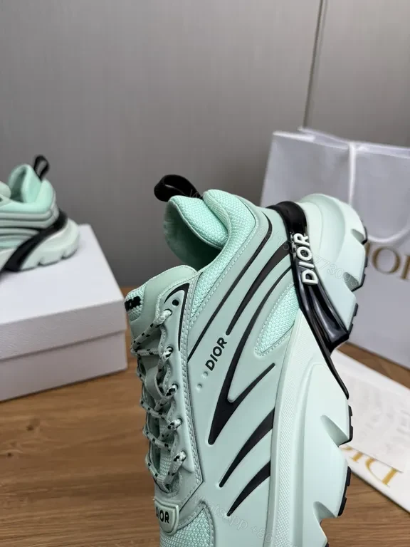 View 7 of Mint + Leather + Streetwear + Dior branding + Sneaker