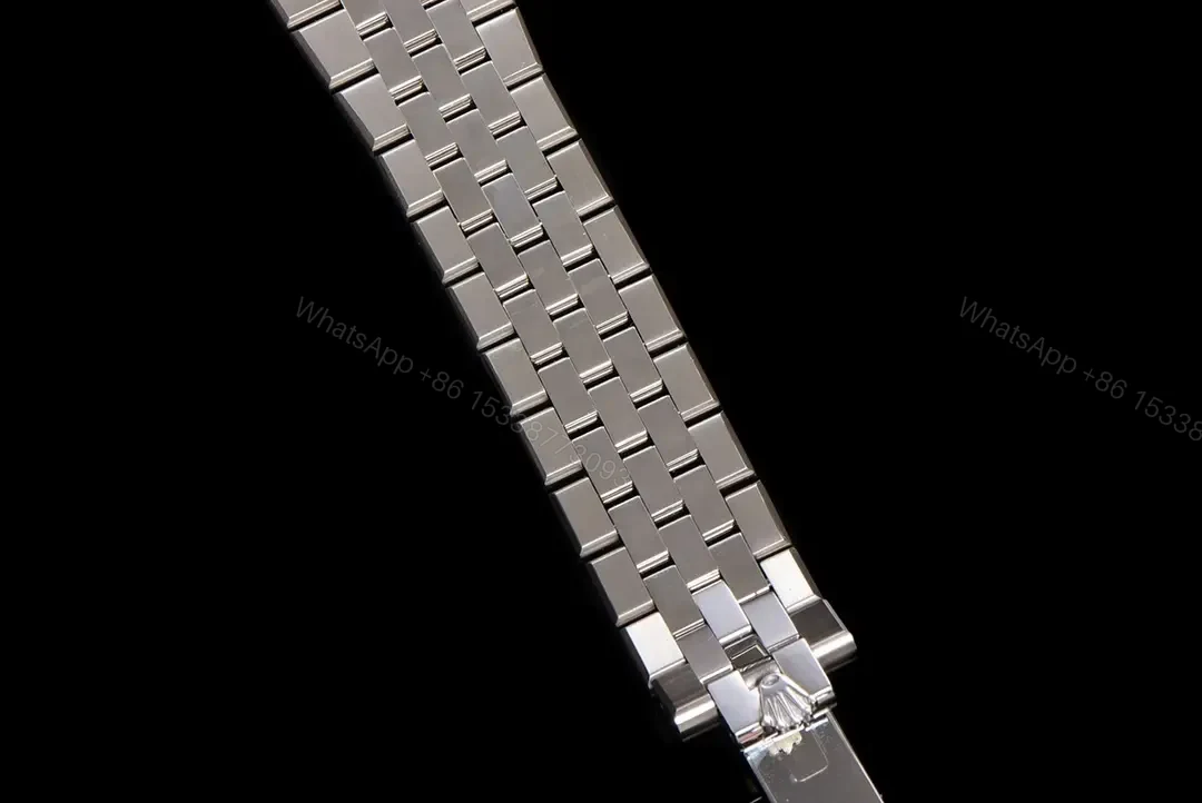 View 6 of Rolex Land-Dweller 40 Platinum Ice Blue Dial Flat Jubilee 127336-0001