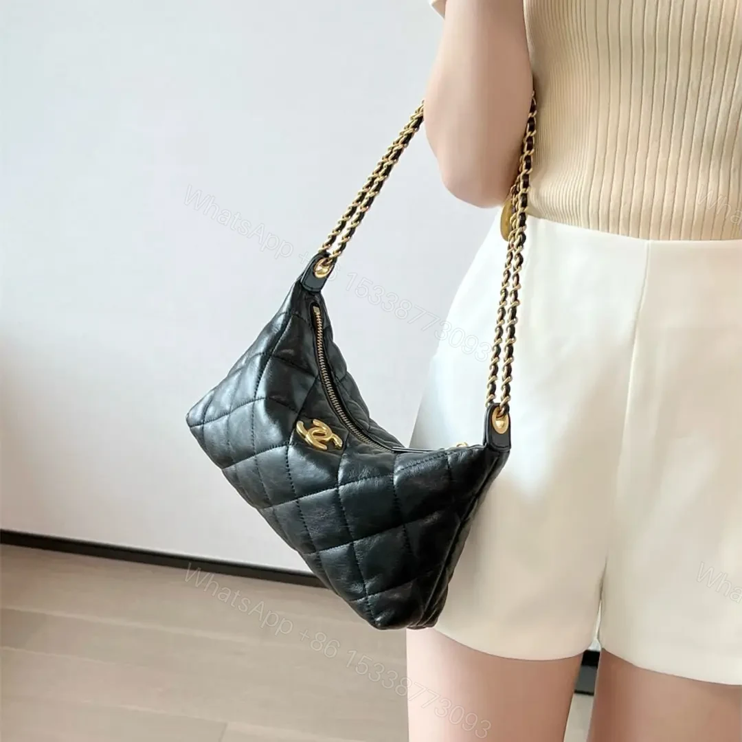 View 24 of 高仿Chanel*25S系列AS5528小羊皮腋下包黑色免檢版