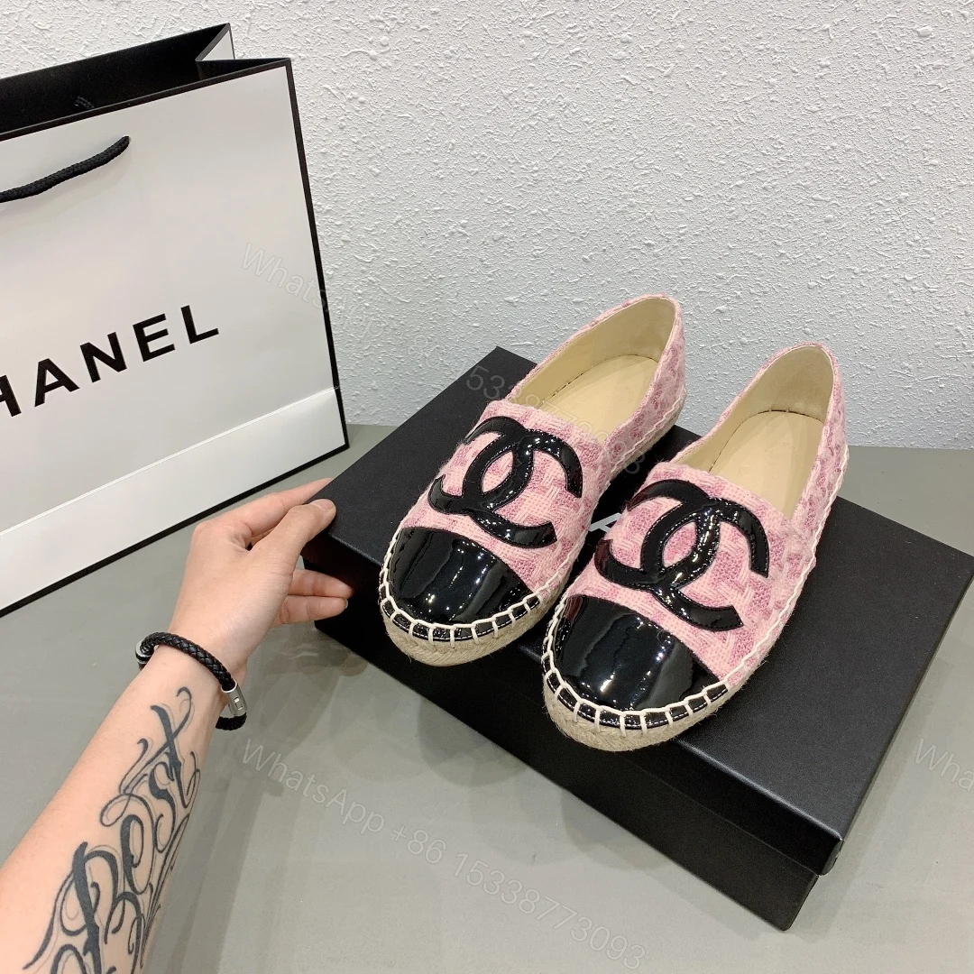 View 6 of Chanel tweed espadrilles