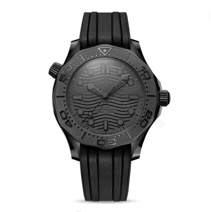 Replica Omega Seamaster 300M “Black Black” Ceramic Case Super Clone Replica — view 1