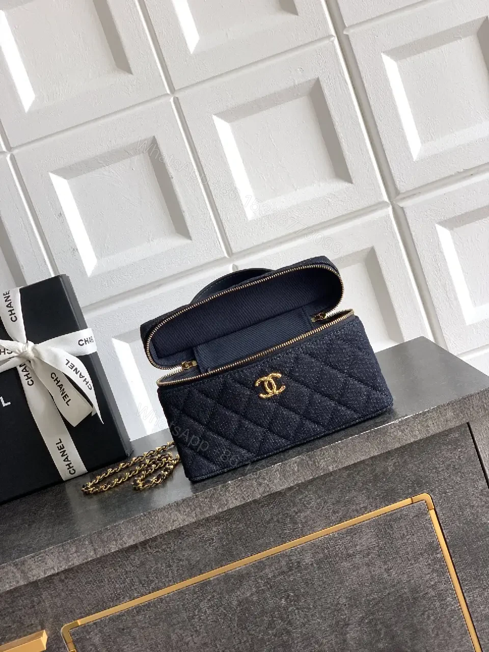 View 9 of Quilted Mini Bag with Chain Strap – Everyday Luxury