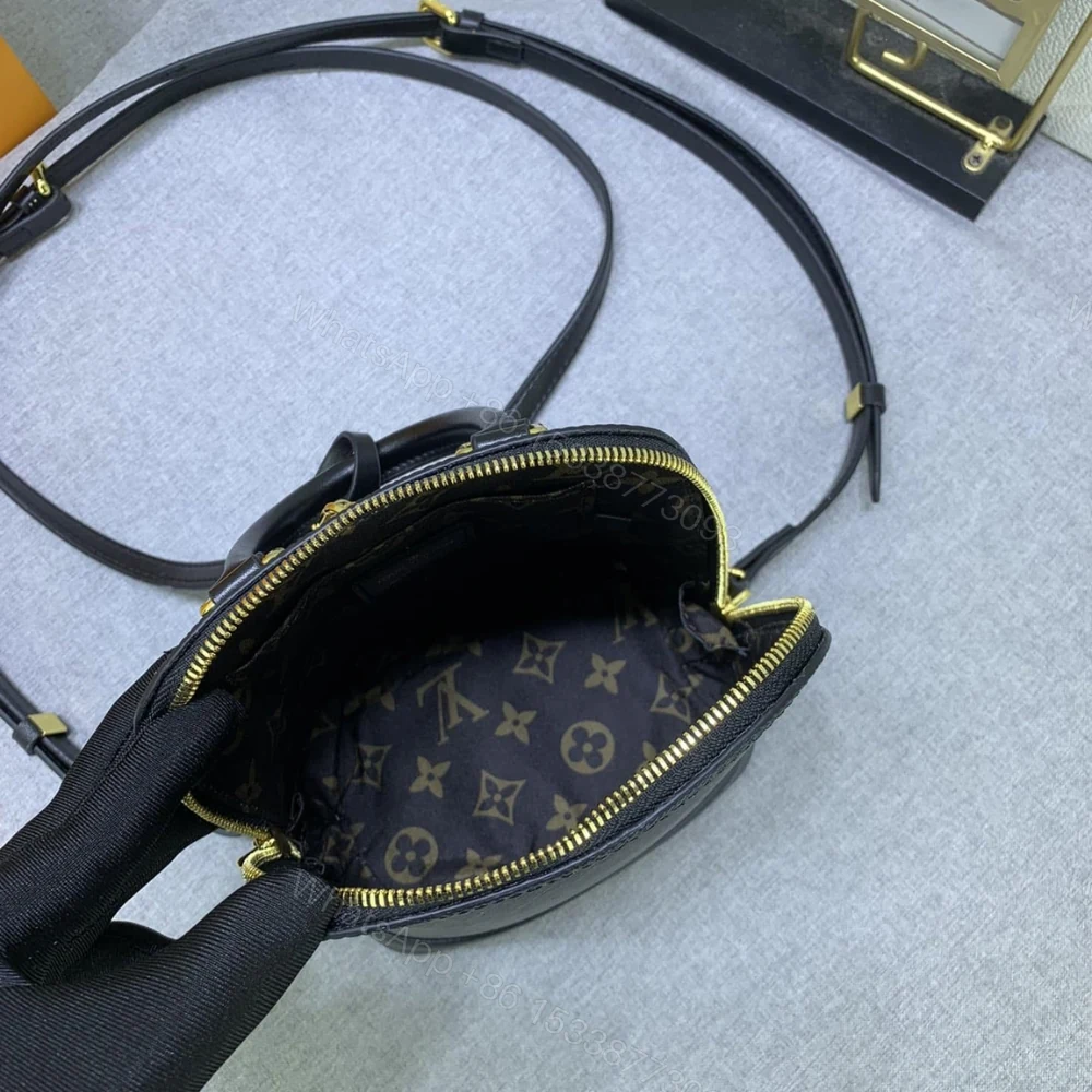 View 9 of Louis Vuitton Alma Backpack Epi Leather Black 20Cm M25103