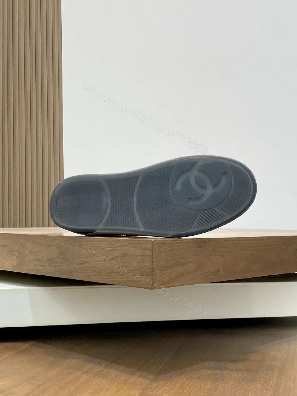 View 9 of Low-Top Luxury Knit Sneakers with Signature Logo