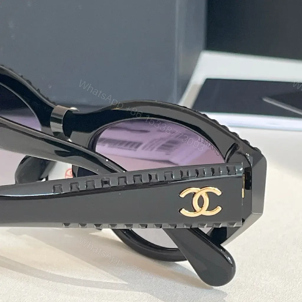 View 6 of Quilted Leather Wallet + Sunglasses Duo: Luxe, Discreet Style