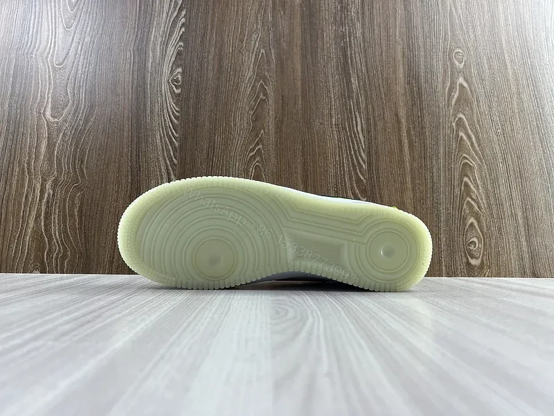 View 4 of Neon Accent Leather Low-Top Sneaker: Luxe Everyday Trainer