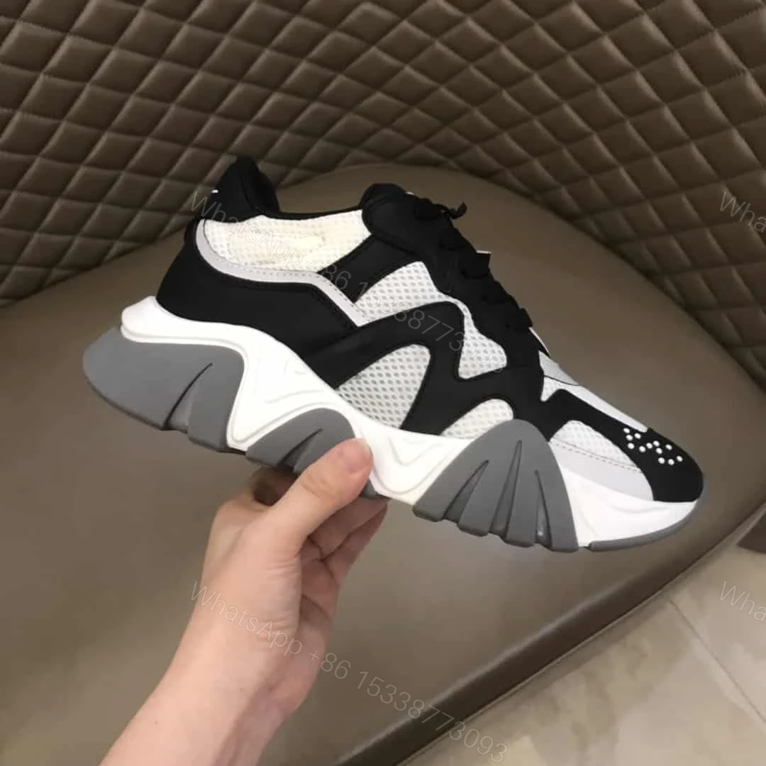 View 2 of VERSACE MULTICOLOURED CHUNKY SOLE SNEAKERS – VS36