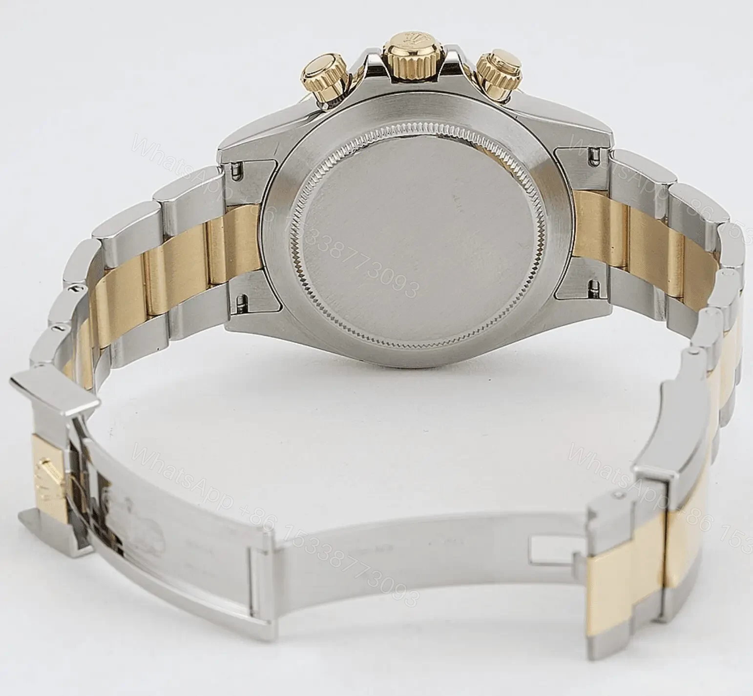View 2 of Rolex Daytona Two tone Blue Dial Replica
