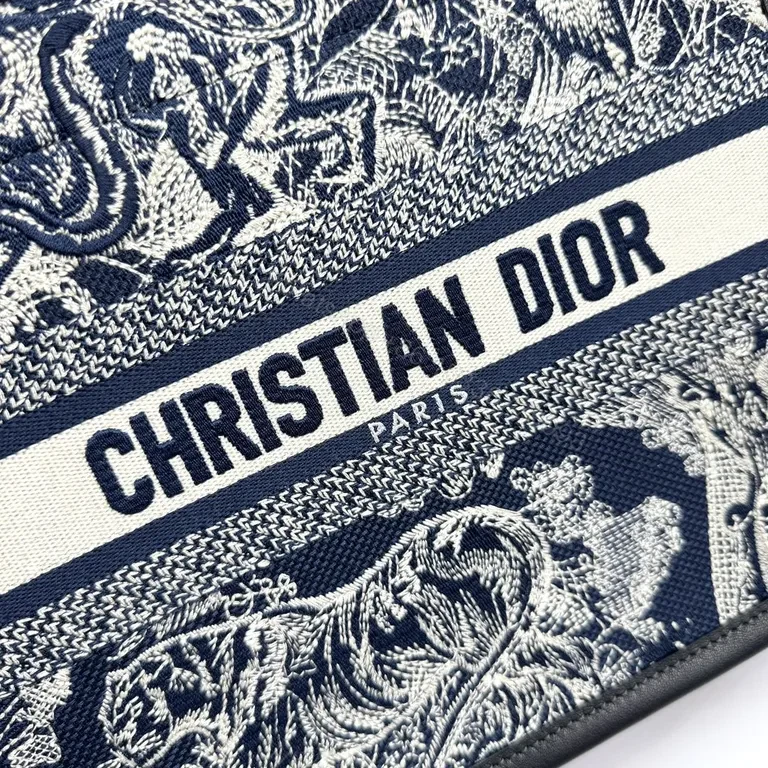 View 6 of Patterned Tote with Baroque Weave + Dior Straps Tote