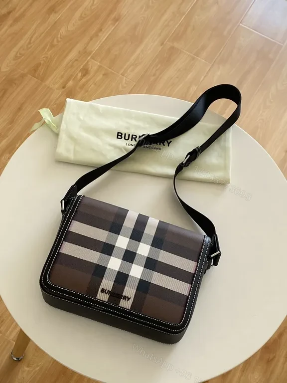 View 4 of Compact Plaid Crossbody: Signature Pattern, Everyday Versatility