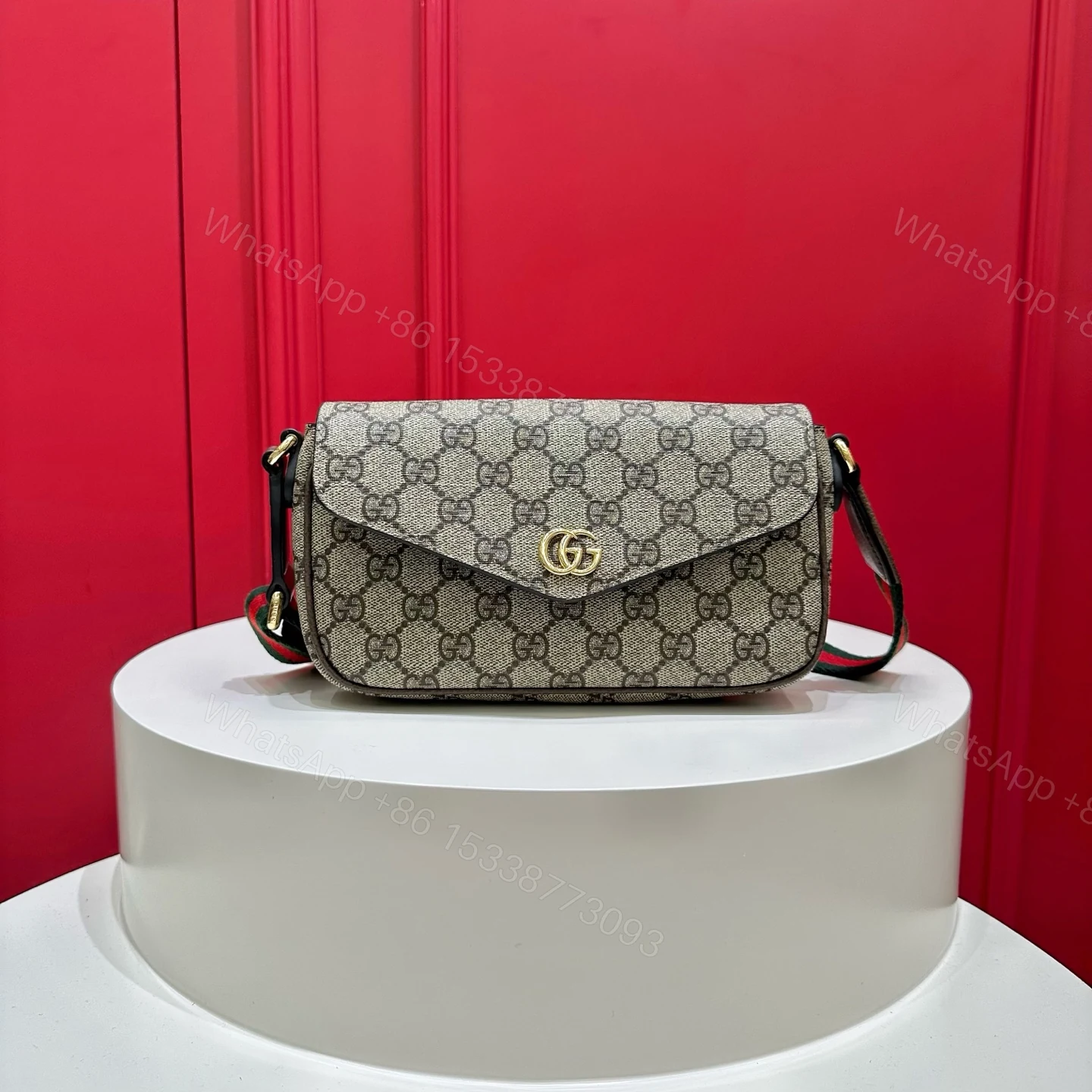 Gucci高仿Ophidia老花斜背包 百搭設計感女款復古推薦 — view 1