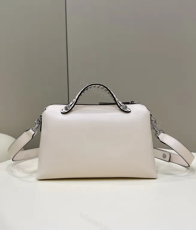View 2 of Chic FENDI Structured Micro Bag with Bold Branding