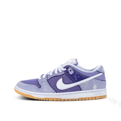 Nike SB Dunk Low Pro ISO 'Unbleached Pack - Lilac' Sample — view 2