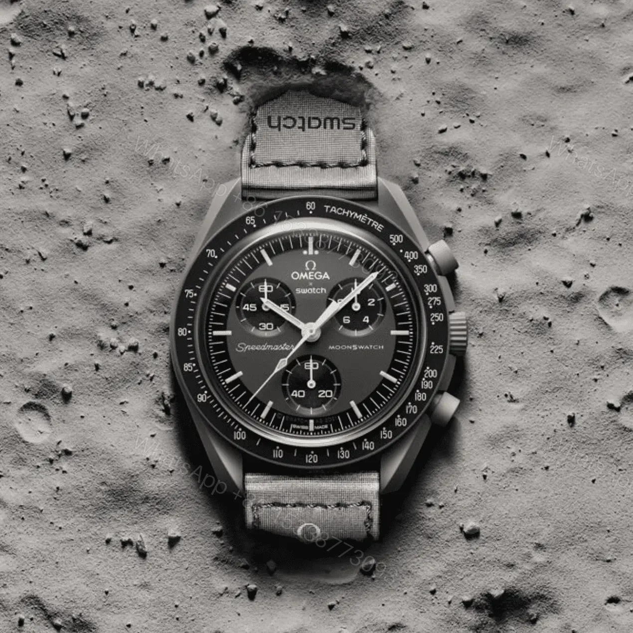 View 3 of Reloj Clon Réplica Omega x Swatch