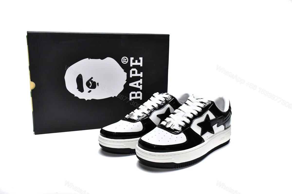 Fake Bape Sk8 Sta Low 1G70-109-0001(BapeSta) — view 2