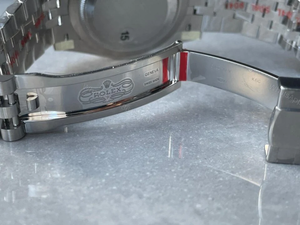 View 8 of VS Factory 1:1 Rolex DateJust 41 SS Best Edition 904L Steel Black Dial