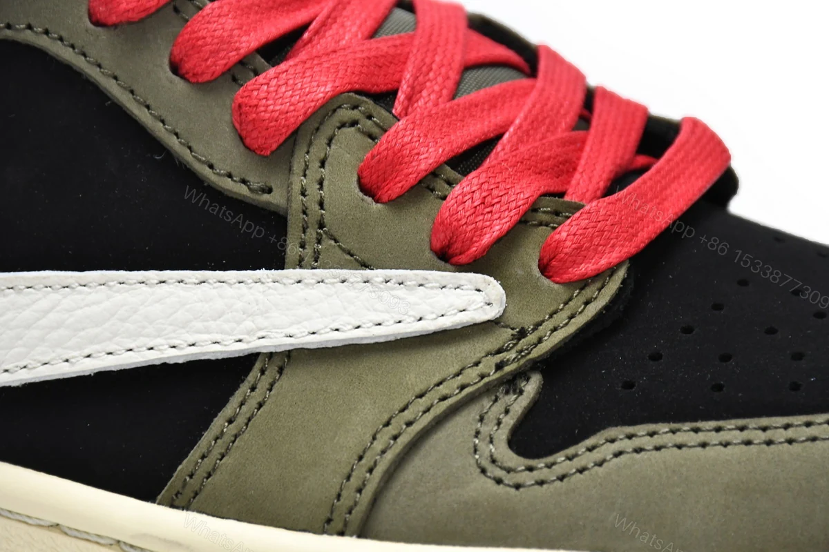 View 10 of Travis Scott x Air Jordan 1 Low Dark Green DM7866-196