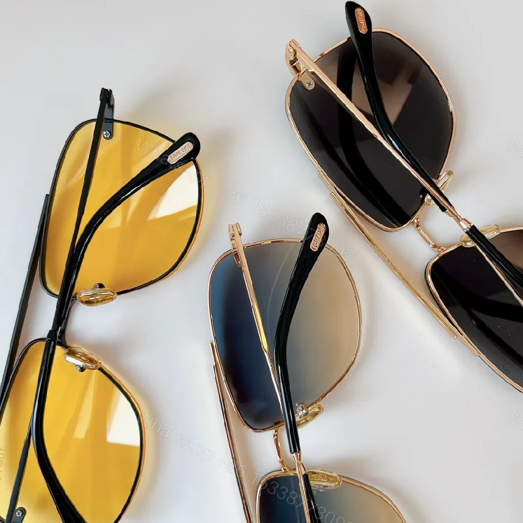 View 7 of Matte Black Aviator Sunglasses: Polarized Gradient Lenses