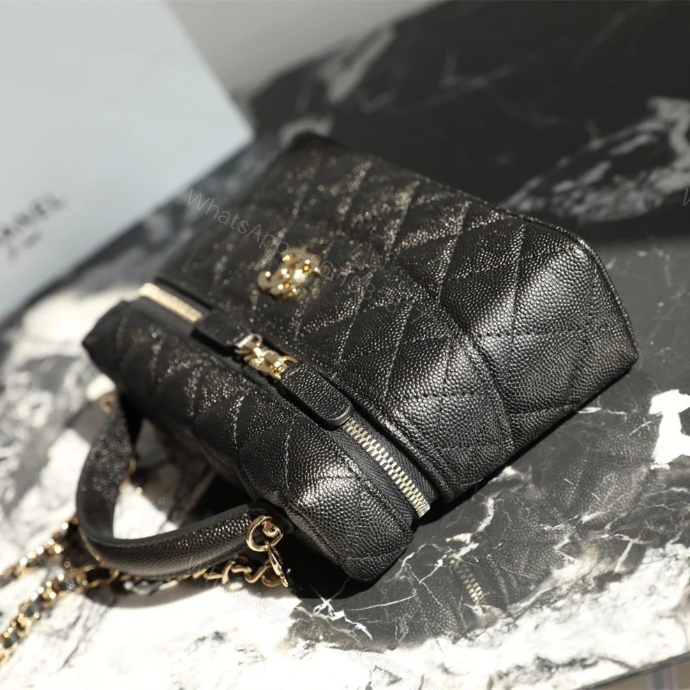 View 5 of 高仿Chanel*25C系列AP4385新款盒子包小球紋牛皮免檢版