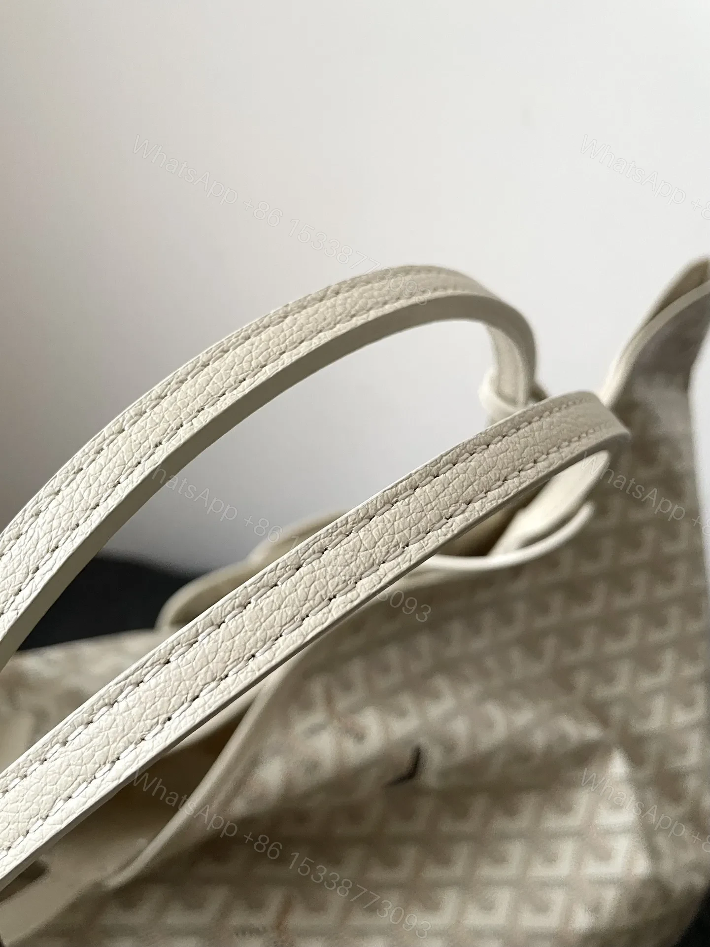View 4 of GOYARD Goyardine Saint Louis Claire Voie GM White Yellow