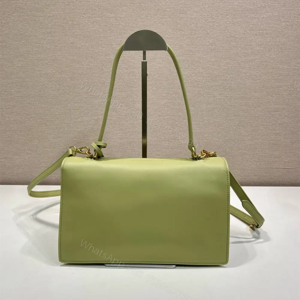 View 2 of 高仿Prada*SoftSound系列1BN023斜挎包綠色中號免檢版