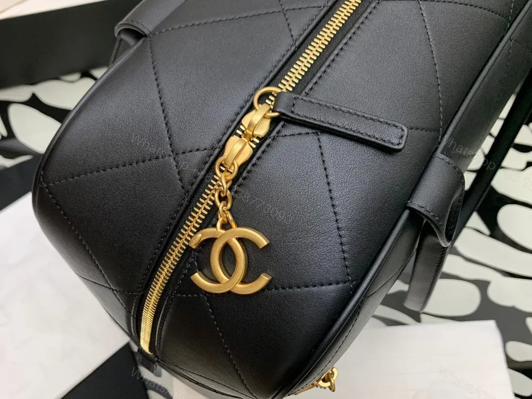 View 4 of Chanel Shopping Bag Like Auth Handbags Woman’s Braille Pattern 30x45x15cm