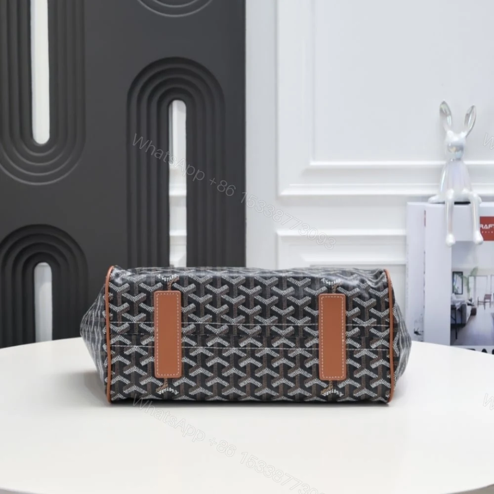 View 5 of GOYARD ROUETTE SOUPLE BAG BLACK AND TAN 31CM ROUETTPMLTY01CL03P