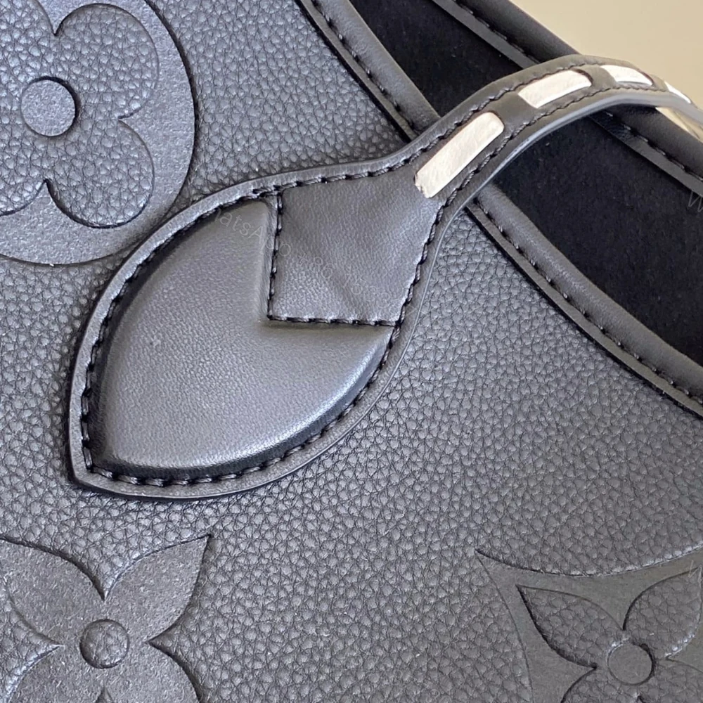 View 7 of Louis Vuitton Bolsa Neverfull MM Black 31Cm M45856